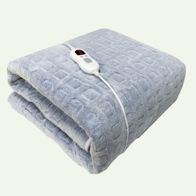 China Anti-static Warm OEM Customized Service Heated Electric Throw Blanket For Winter Electric Blanket Guangdong for sale