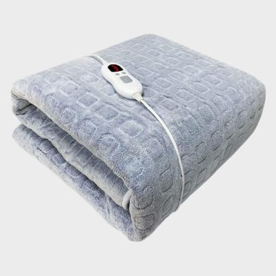 China Heated Home Office Electric Blanket Available Good Price Anti-Static Sample Use And Machine Washable Electric Blanket for sale