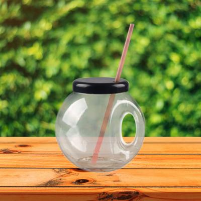 China Novelty 18oz Disposable Plastic Bottle Slush Drinking Yard Cups Party Plastic Yard Cups for sale