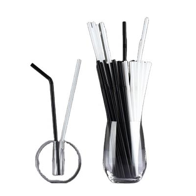 China Disposable Eco Friendly Biodegradable Drinking Straws , Compostable Plant Based PLA Straws for sale