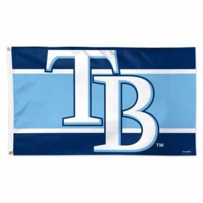 China Tampa Bay Rays MLB Hot Polyester Flag Flying Single Sided Printed Banner for sale