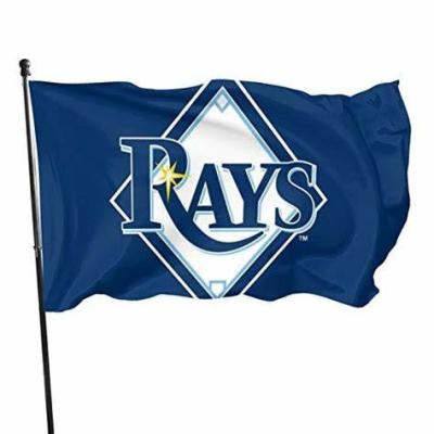 China Tampa Bay Rays MLB Digital Printed Polyester Banner Flying Flag for sale