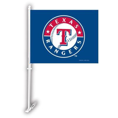 China Texas Rangers Polyester Printed Car Flag Flying Banner Included Poles for sale