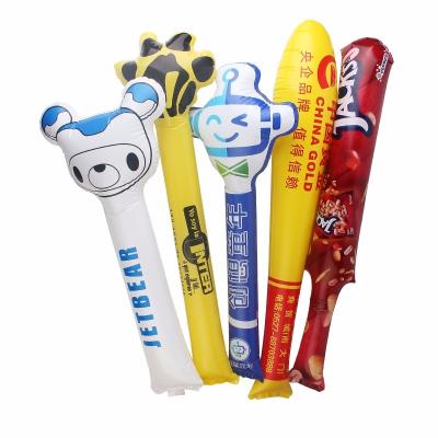 China Fans Cheering 2022 Hot Selling Promotional Lighting Thunderstick / Pop Maker / Plastic Kick Sticks for sale