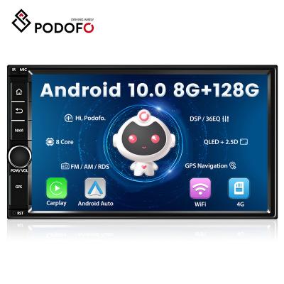 China ADI ADI Podofo 8 Core Android 8+128GB Car Radio Stereo Voice 7