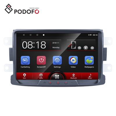 China Car Radio GPS Podofo Android 8.1 Autoradio 8