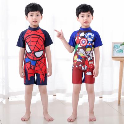 China One Piece Bathing Suits Boys Designer Kids Child Cartoon Swimming Suit Wholesale Cute Swimwear Breathable One Piece Swimsuit for sale