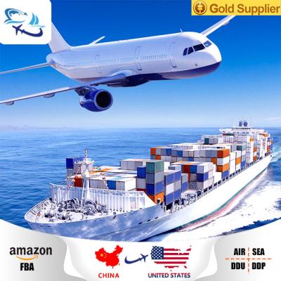 China China Sea Air Freight Forwarder Shipping Rate To USA FBA Amazon Door To Door Freight Forwarder for sale