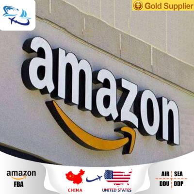 China China freight forwarder FBA Amazon shipping to door service from Shanghai/Ningbo/Qingdao/Tianjin to USA/UK/Germany FBA Amazon Freight forwarder for sale