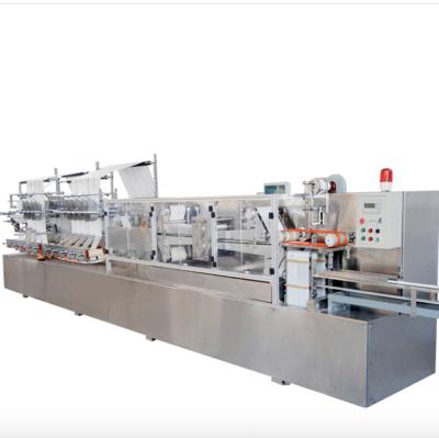 China Factory Fully Automatic High Speed ​​Wet Tissue Baby Wipes Making Machine for sale