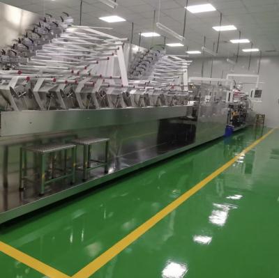 China Factory Fully Automatic Wet Tissue Baby Wipes Making Machine Equipment for sale