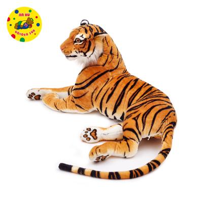 China Gift or simulation Tiger Plush Toys Soft Animal Toy Tiger Stuffed Tiger Gift of the promotion 30cm -80cm for sale