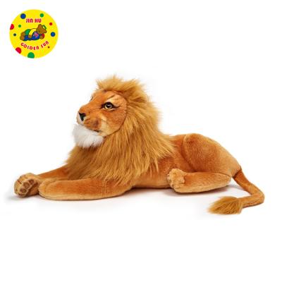 China Gift Or Strong Promotion Lions Plush Sitting Big Soft Plush Lions for sale