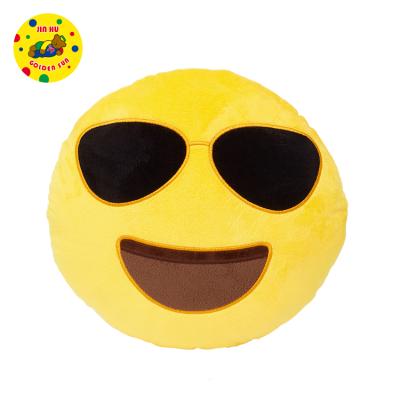 China Promotion Factory Gift or Custom Stuffed Cool Yellow Emoticon Plush Hand Warmer Tile for sale