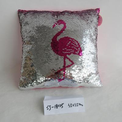 China Promotion Sweet Fashion Decorative Sublimation Sequin Reversible Custom Pillow for sale