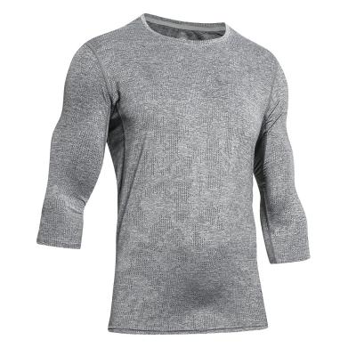 China Custom High Quality QUICK DRY Gym T-shirt Men's Half Sleeve T-shirt Quick Dry Shirt Fitness Sportswear for sale