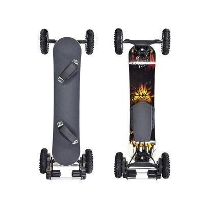 China Youth Street Wooden Electric Skateboard Custom Offroad Skateboard Square Board Style For Sale for sale