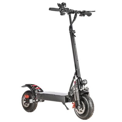 China Hot Selling 10 Inch Folding Scooter Double Main Drive Electric Scooter 1200W 1200*270*490MM for sale