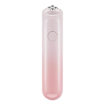 China Wrinkle Remover Home Use EMS RF Eye Beauty Massager Rechargeable Skin Tightening Pen Circle Beauty Device Dark Removal Mini RF for sale