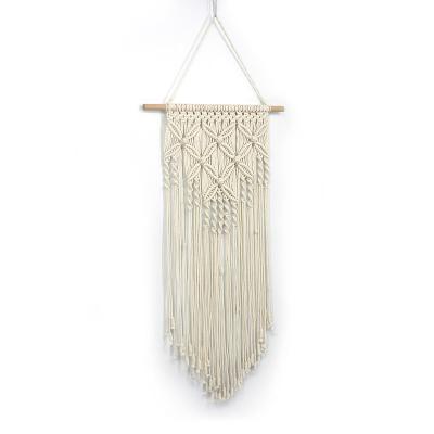 China Metope Drop Style Hanging Tapestry Cotton Material High Quality Bohemian Hand Woven Hand - Woven Tapestry for sale