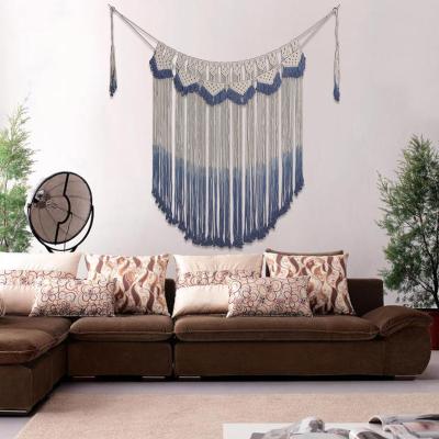 China Handwoven Wall Hanging Decoration Tapestry Background Wall Ornament Europe Style Boreal Tapestry for sale