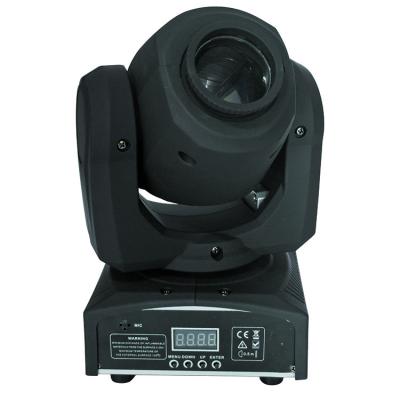 China Nightclub Disco Club Mini Led Gobo 30W / 10W Spot Moving Head Led Stage Light for sale