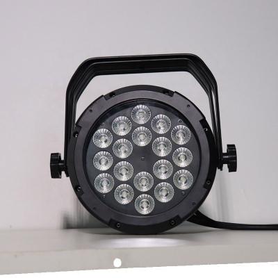 China Outdoor Night Club Led 18x10W 4-in-1 RGBW Par IP65 Waterproof Flat Box Led Stage Light for sale