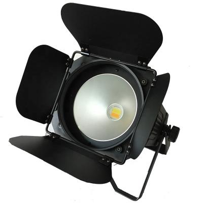 China Nightclub led 1*200W 2in1 warm white+cold white COB par64 can surface light for sale