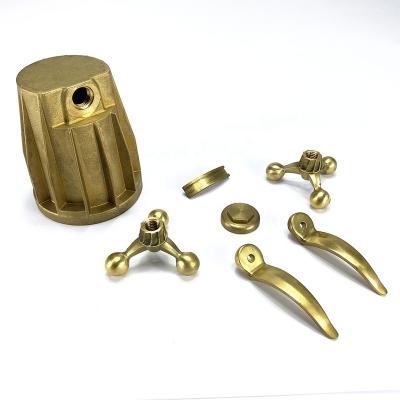 China YONTONE Zinc Aluminum Alloy Parts Brass Manufacturer Custom Product Die Casting Customer Size for sale