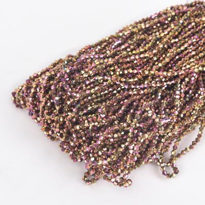 China Shining New Design Wholesale Custom Jewelry Beads Parts 5mm Colourful Loose Cut Crystal Glass Beads Set For DIY Accessories for sale