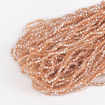 China Shining Wholesale High Quality Women 8mm DIY Accessories Custom Colorful Jewelry Shining Loose Crystal Glass Beads for sale