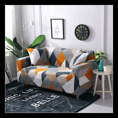 China Hot Sale Household Decoration eBay Wholesale Custom Jacquard Print Protect Sofa Cover Super Soft Stretch Elastic Sofa Cover Material for sale