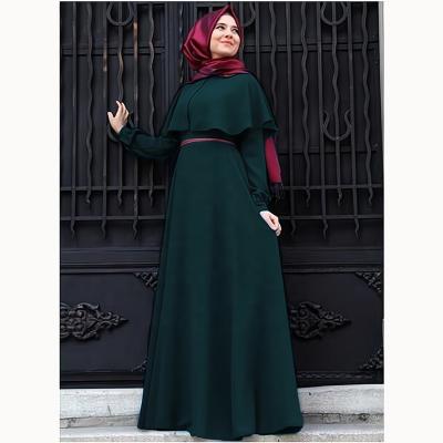 China Latest Chiffon Abaya Designs 2021 Islamic Arab Abaya Dubai Chiffon Malaysia Turkish Ladies Kaftan Kaftan Robe African Indian Arabic for sale