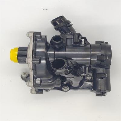 China Genuine Engine Cooling System Audi Water Pump Thermostat And Housing For 1.8T 2.0T 06L12111H for sale