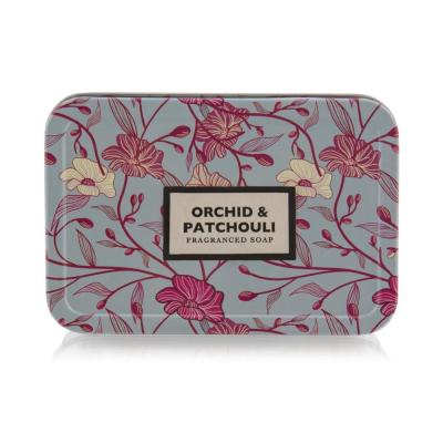 China ANTISEPTIC 100% organic and natural soap. Orchid and Patchouli Soap with Essential Oil for Men and Women D281161 for sale