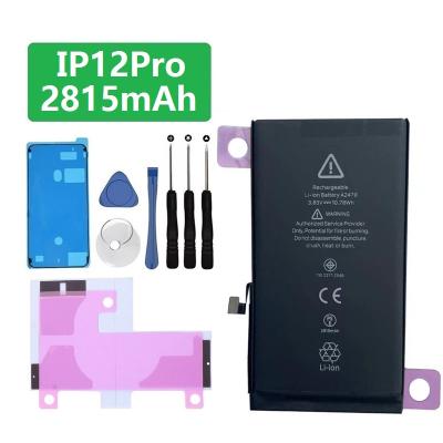 China Mobile Phone Replacement Battery For iPhone 12 12 Pro Battery Original Brand New 500+ Cycle Quality 2815mAh Rechargeable Battery Pack for sale