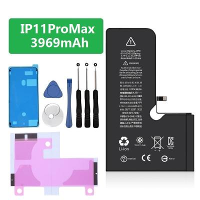 China Mobile Phone Digital Battery For Phone 11 Pro Battery Pack 3969mAh Li-ion Cobalt Battery 11ProMax Max Pure Dual IC Protection Cheap Price for sale