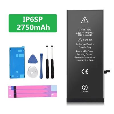 China High Quality Mobile Phone Cell Phone Battery For Standby Time 6Splus Long Life Original Pure Cobalt Material 2750mAh Factory Price for sale