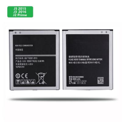 China Mobile Phone SAM J5 2015 J3 2016 J2 EB-BA530BBC Mobile Phone Battery 2600mAh 3.8V Li-ion Replacement Main Battery for sale