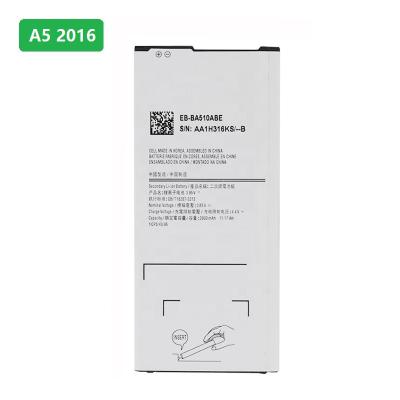 China SAM A5 2016 EB-BA510 ABE Smart Phone Battery 2900mAh 3.85V A510 Quality Rechargeable Cell Phone Stable Lithium Ion Battery for sale