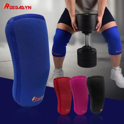 China Arthritis Compression Durable New Design Neoprene Lift Weighting Knee Pads Stiff Knee Braces Support for sale