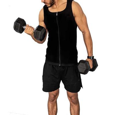 China Thermal Unisex Neoprene Sauna Sweat Vest With Zipper for sale