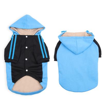 China Wholesale Soft Outdoor Causal Cloth Coat Cloth Dog Hoodie Dog Small Stocked Pet Customized Clothes for sale