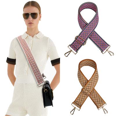 China Fashion Accessories Durable Woven Small Body Bag Strap Detachable Cross Belt Heavy Duty Shoulder Bag Parts Ties For Handbags for sale