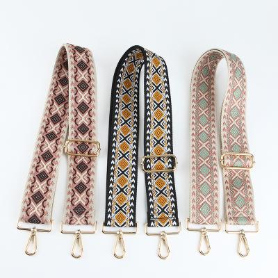 China Wholesale 5CM Goods Bag Parts Accessories Belt Woven Adjustable Strap Body Bag Detachable Cross Shoulder Bag Straps for sale