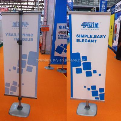 China Store Outdoor Advertising Roll Up Stand , Floor Stand Banner for sale