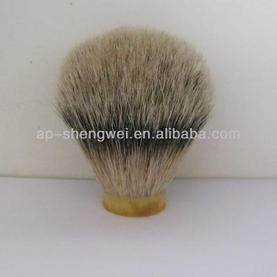 China Super shaving brush silvertip harass hair shaving brush knots for sale