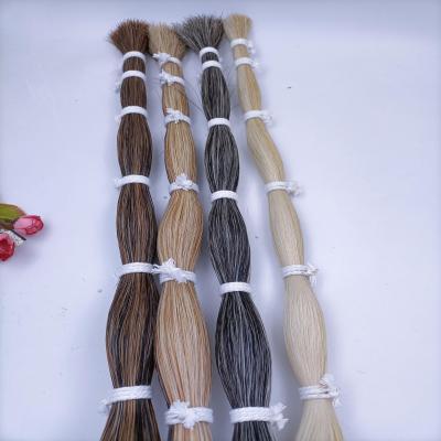 China Pulled Long Double Ponytail Hair For Extensions for sale