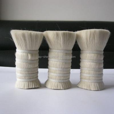 China Wholesale White Cosmetic Brush Goat Hair for sale