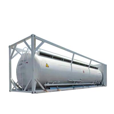 China Ju Shixin 40 FT ISO Container Tank Bulk Cement Powder Transport For Sale 23 for sale